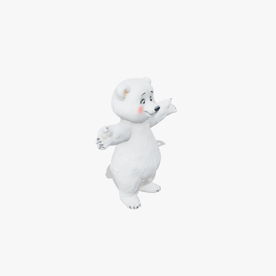 Adorable Polar Bear model pack